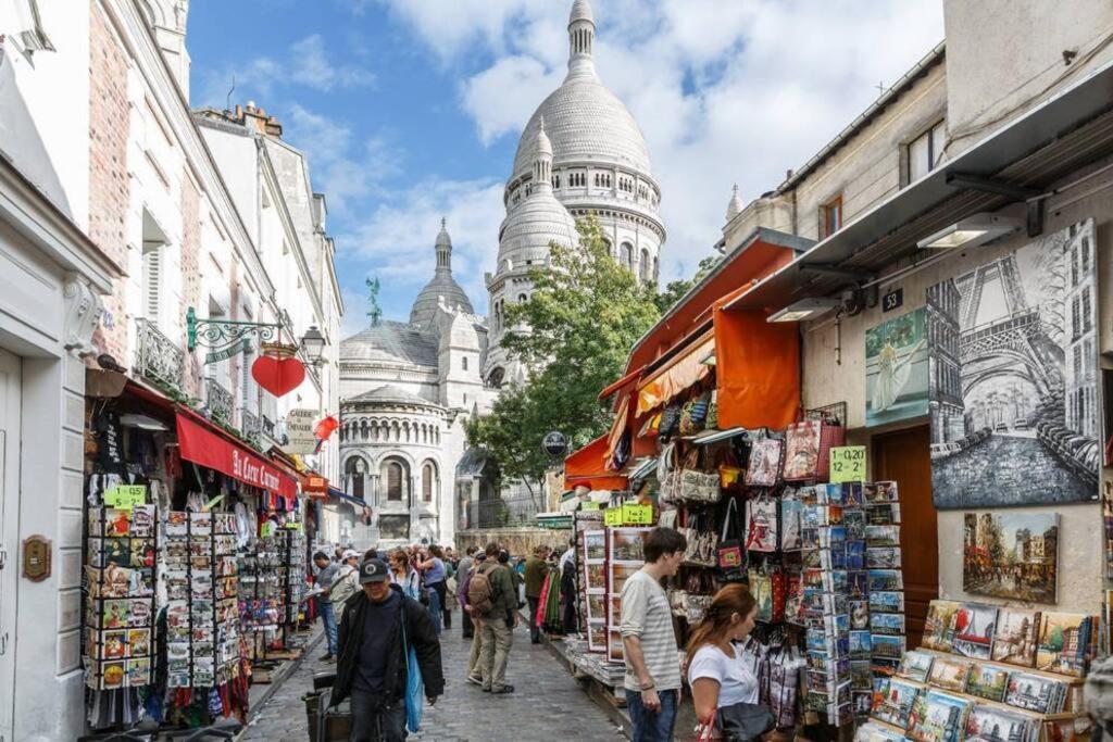 Sacre Petit Studio In The Coeur Of Montmartre ปารีส ภายนอก รูปภาพ