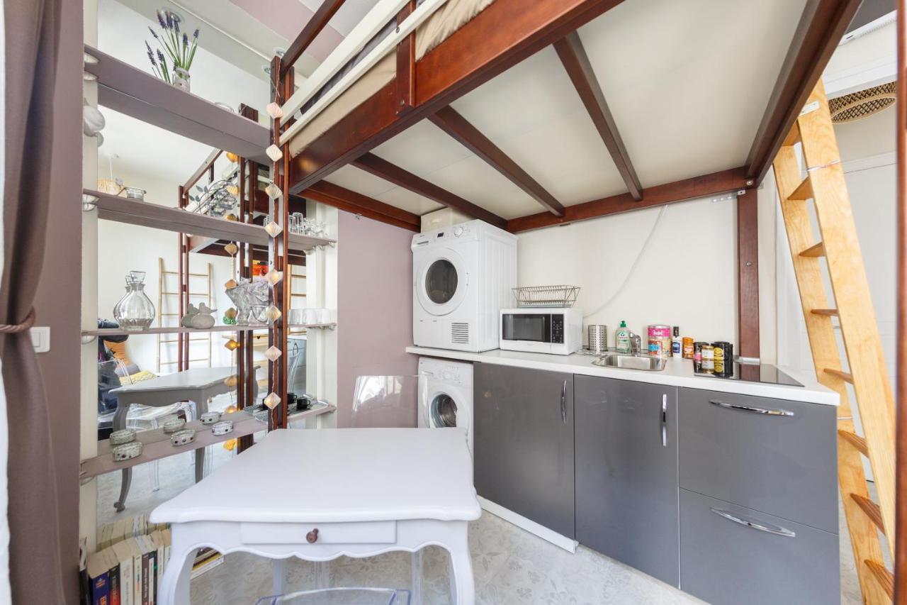 Sacre Petit Studio In The Coeur Of Montmartre ปารีส ภายนอก รูปภาพ